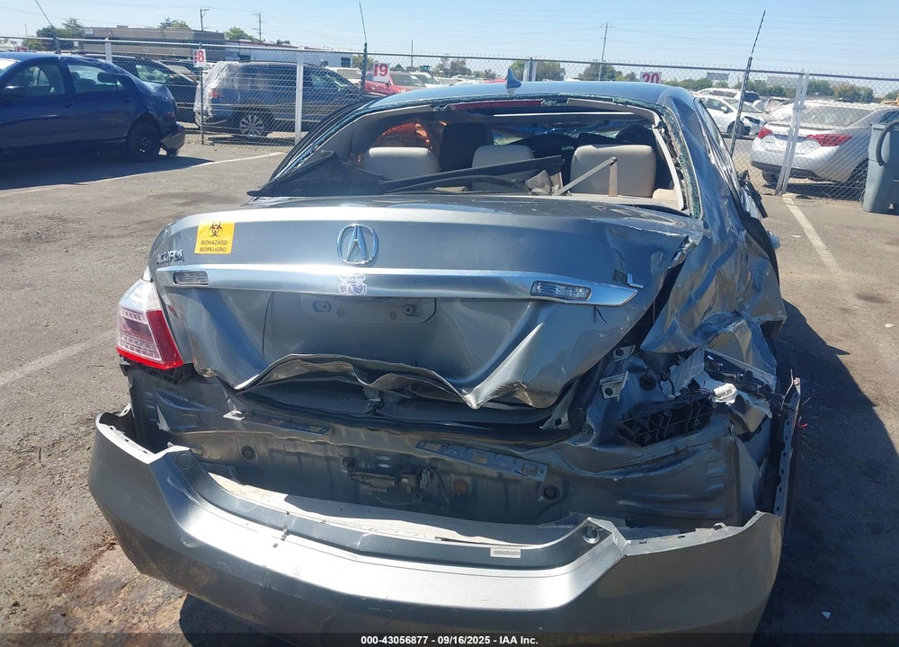 2009 ACURA RL VIN: JH4KB26619C001159