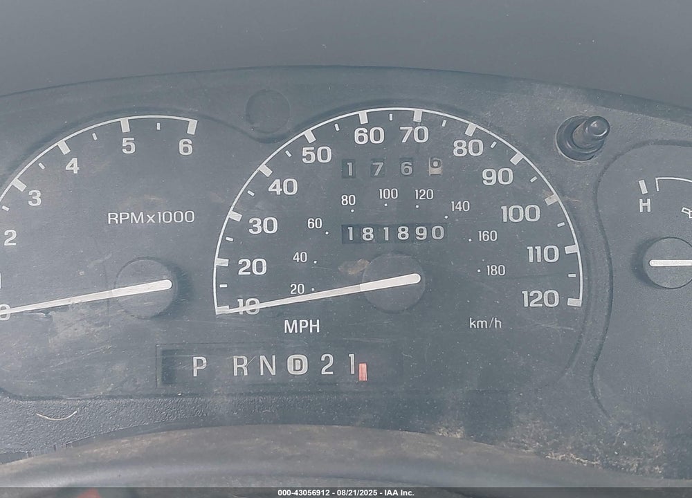 1997 FORD RANGER VIN: 1FTCR10A5VTA50254
