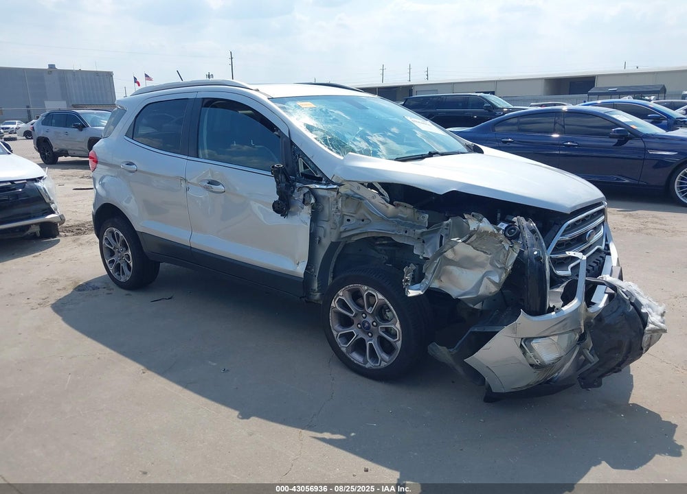 2020 FORD ECOSPORT TITANIUM VIN: MAJ6S3KLXLC323803