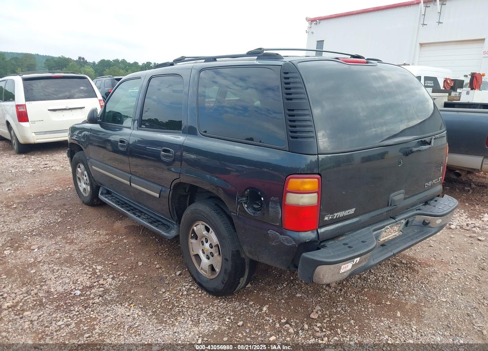 2005 CHEVROLET TAHOE LS VIN: 1GNEK13T05J220212