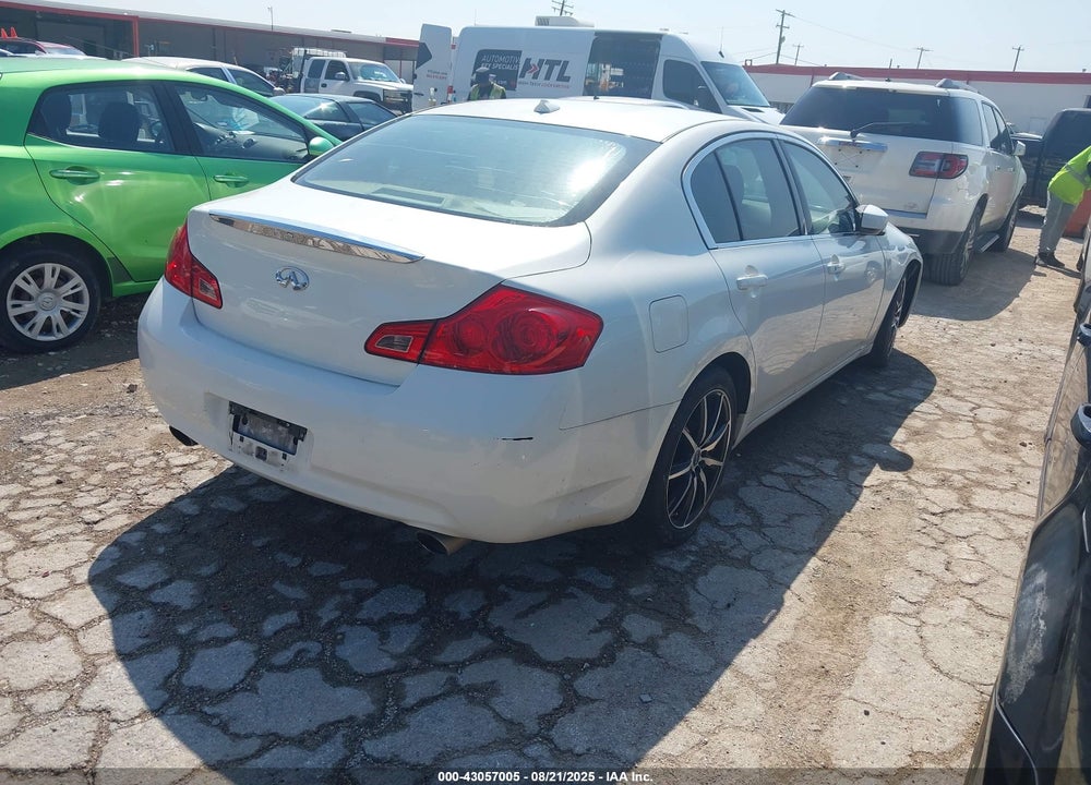 2009 INFINITI G37 JOURNEY VIN: JNKCV61E59M307244