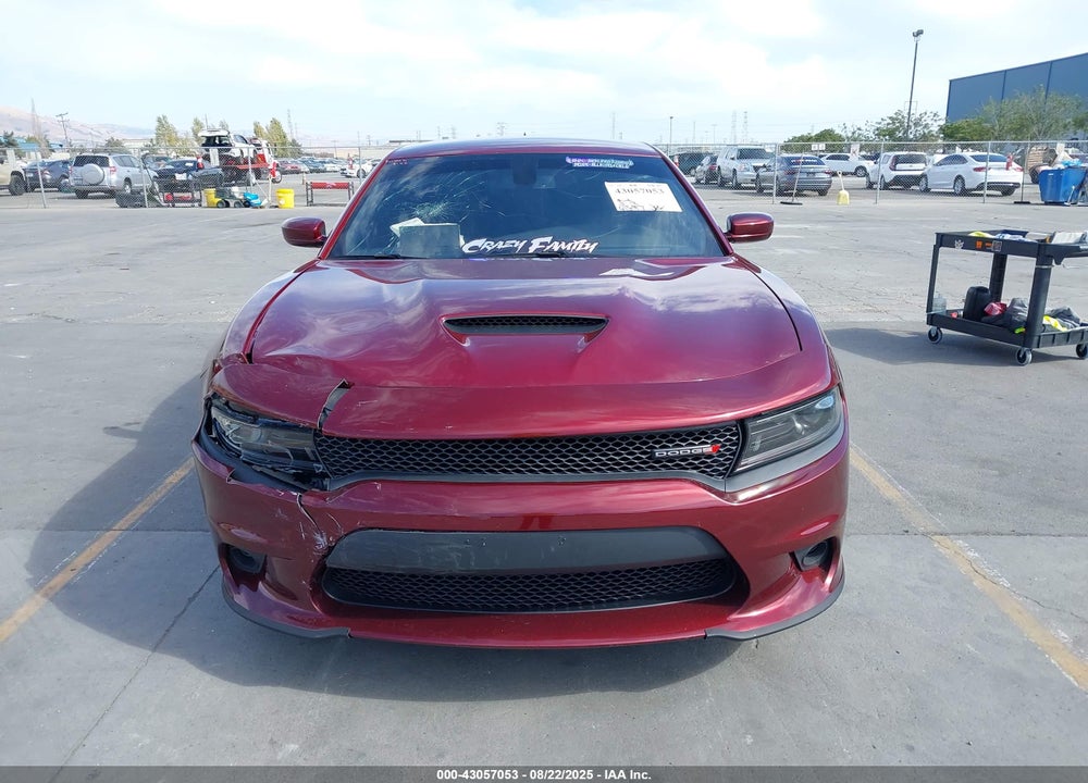 2022 DODGE CHARGER GT RWD VIN: 2C3CDXHG6NH208399