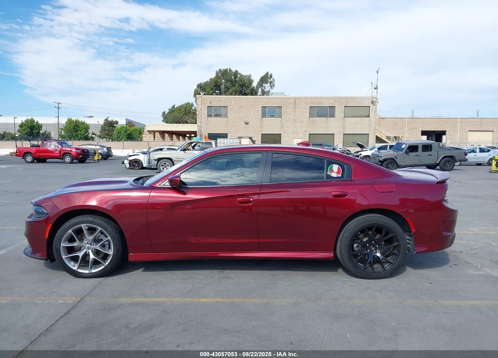 2022 DODGE CHARGER GT RWD VIN: 2C3CDXHG6NH208399
