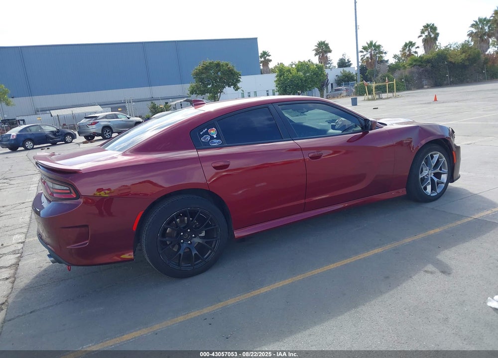2022 DODGE CHARGER GT RWD VIN: 2C3CDXHG6NH208399