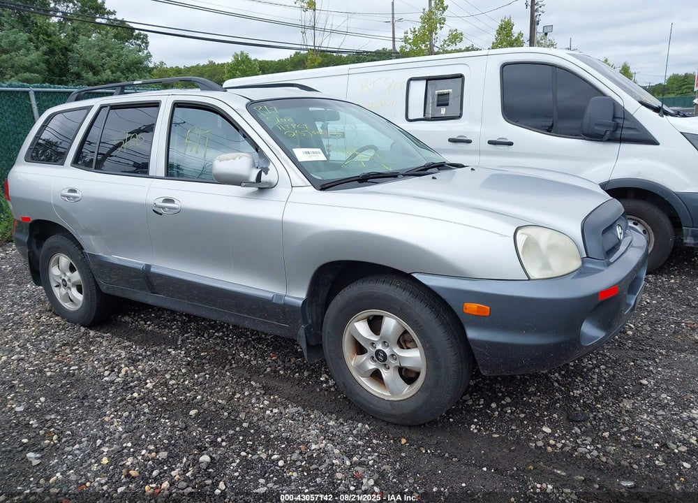 2005 HYUNDAI SANTA FE GLS VIN: KM8SC73D85U937388
