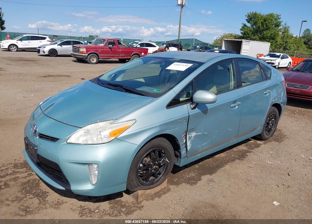 2014 TOYOTA PRIUS TWO VIN: JTDKN3DU5E1739097