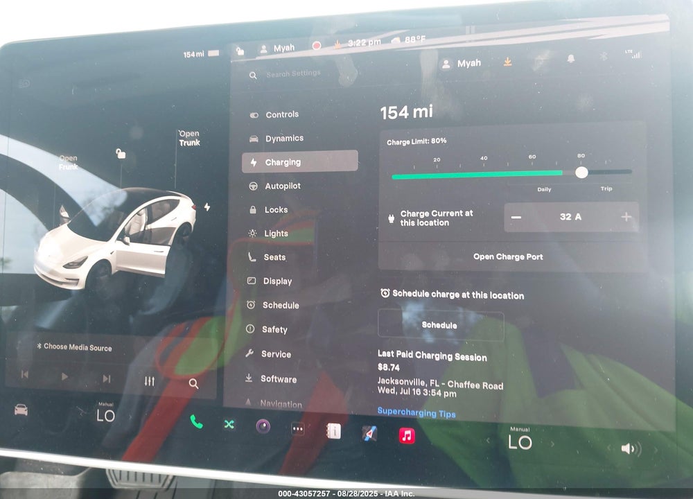 2021 TESLA MODEL 3 VIN: 5YJ3E1EA6MF030648