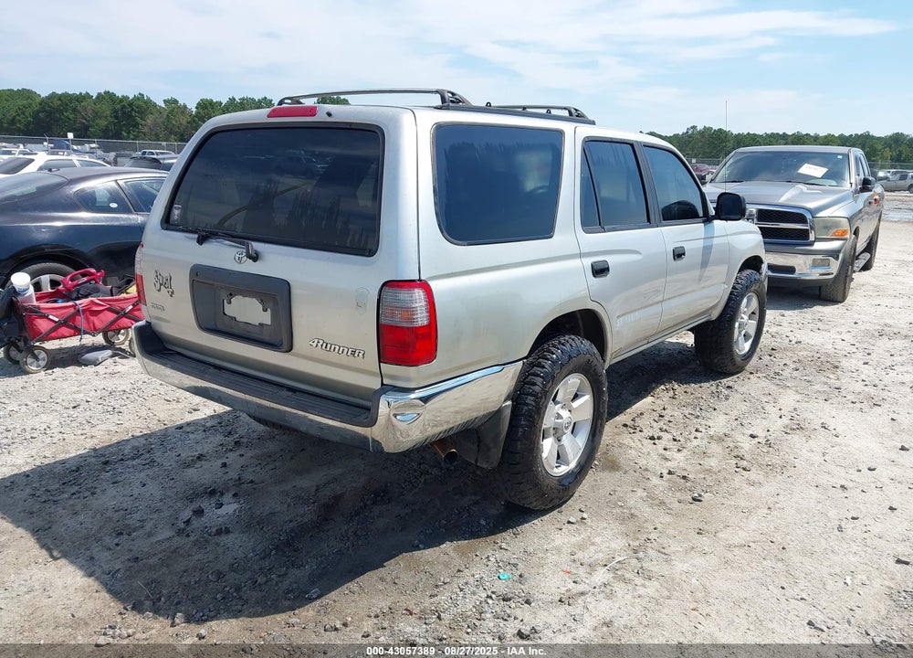 2000 TOYOTA 4RUNNER VIN: JT3GM84R5Y0063847