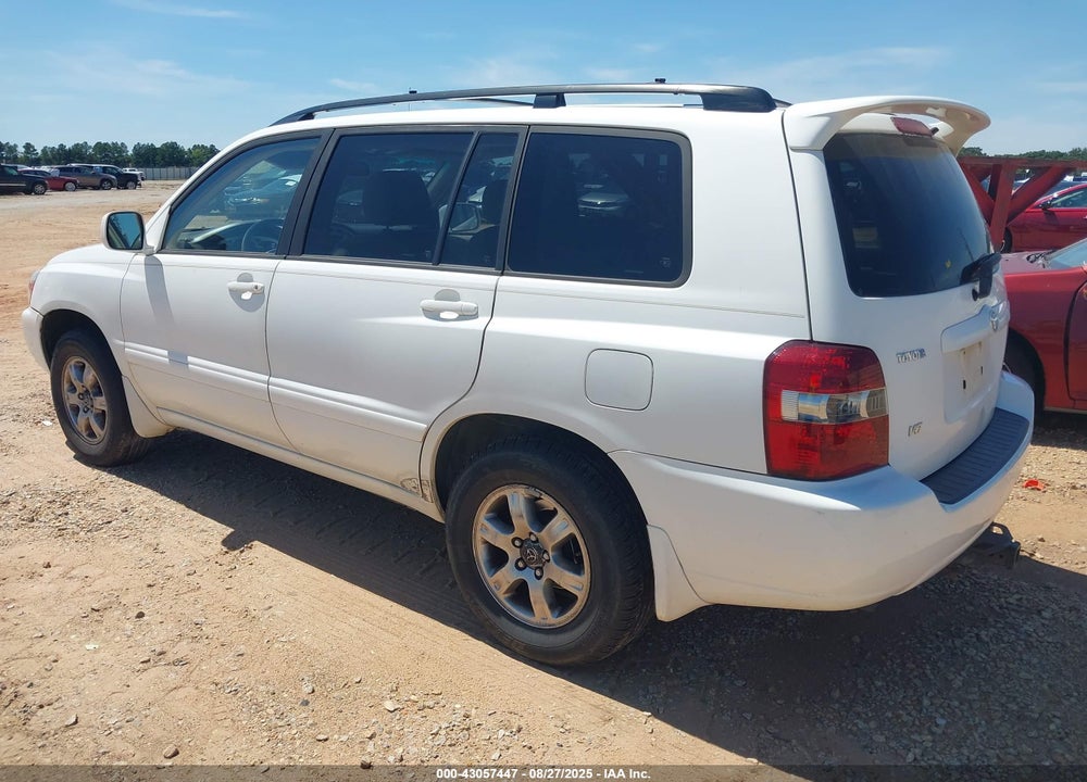 2007 TOYOTA HIGHLANDER V6 VIN: JTEGP21A370142460