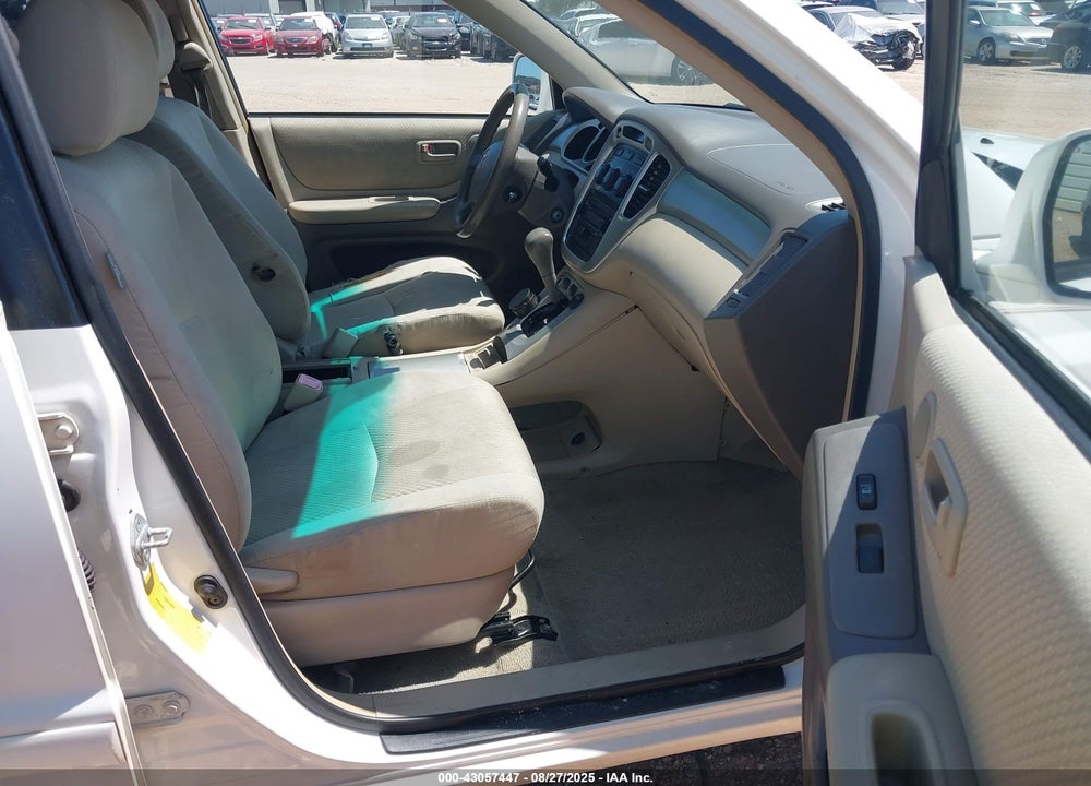 2007 TOYOTA HIGHLANDER V6 VIN: JTEGP21A370142460