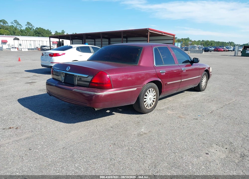 2007 MERCURY GRAND MARQUIS LS VIN: 2MEFM75W87X622392