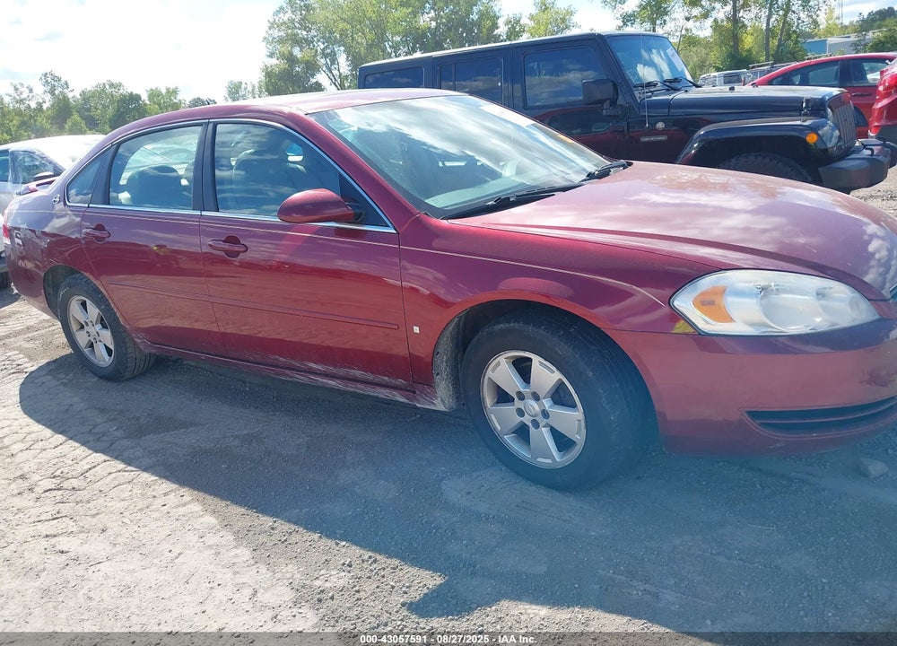 2007 CHEVROLET IMPALA VIN: 2G1WT58K279410036