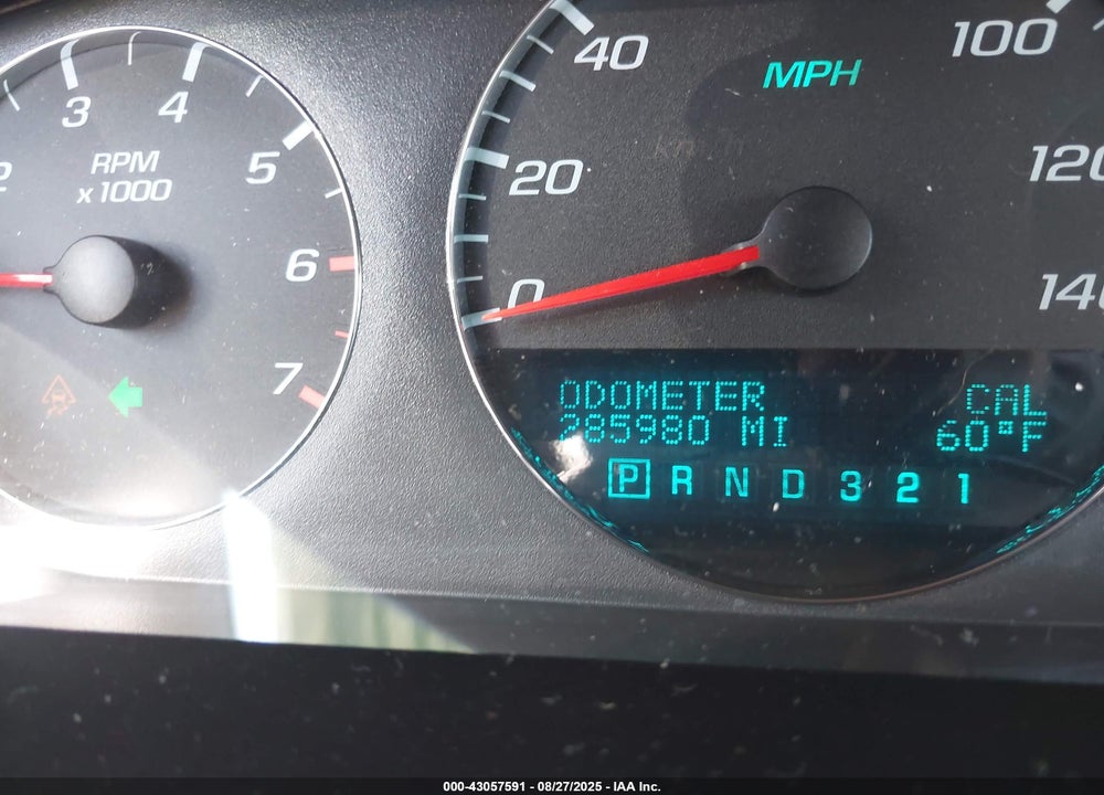 2007 CHEVROLET IMPALA VIN: 2G1WT58K279410036