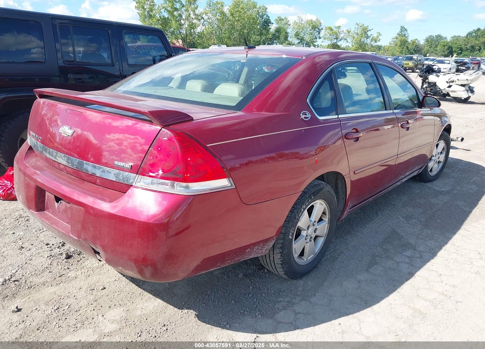 2007 CHEVROLET IMPALA VIN: 2G1WT58K279410036