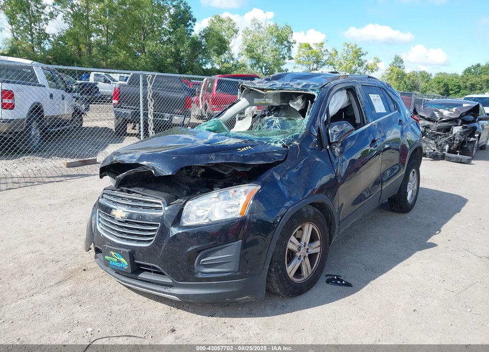 2016 CHEVROLET TRAX VIN: KL7CJLSB3GB651869
