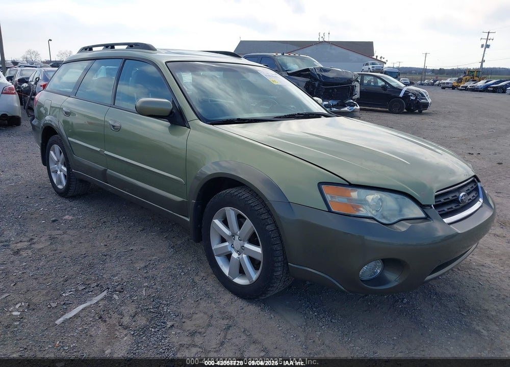 2006 SUBARU OUTBACK 2.5I LIMITED VIN: 4S4BP62C267361983