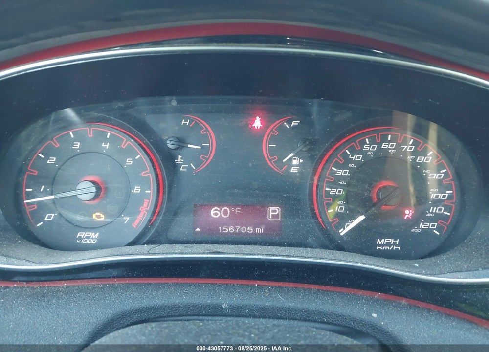 2016 DODGE DART VIN: 1C3CDFFA9GD819357