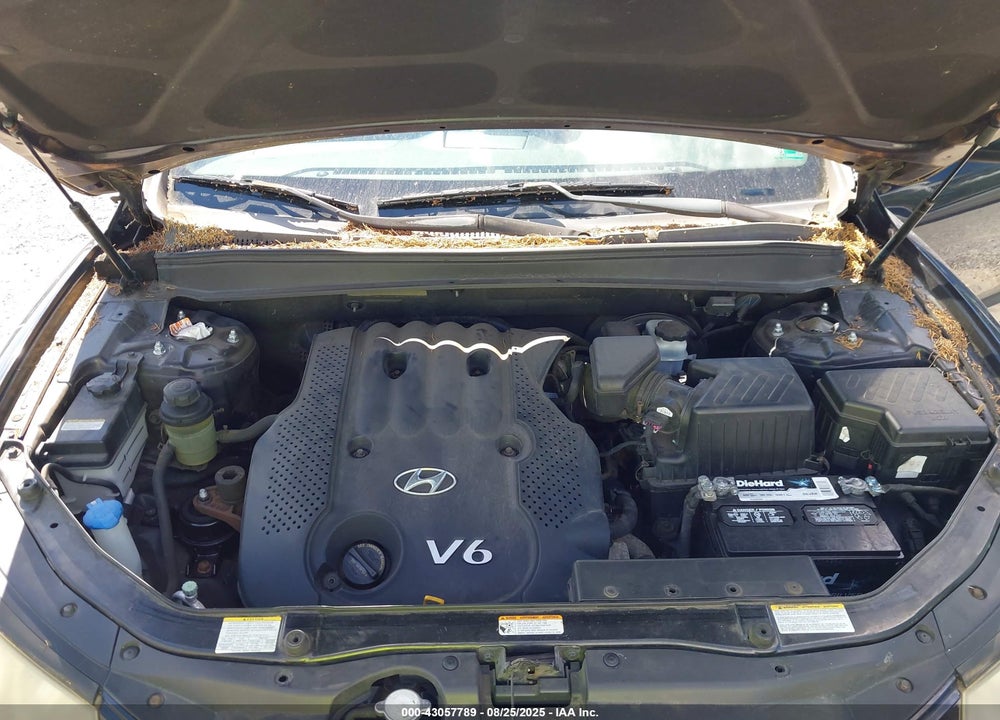 2007 HYUNDAI SANTA FE GLS VIN: 5NMSG13D57H121982