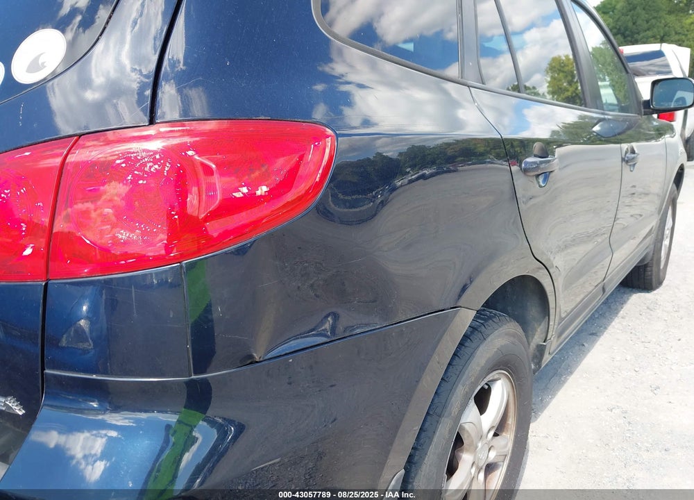 2007 HYUNDAI SANTA FE GLS VIN: 5NMSG13D57H121982
