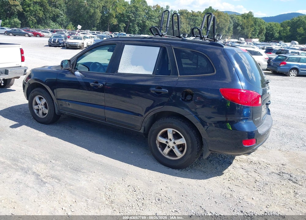 2007 HYUNDAI SANTA FE GLS VIN: 5NMSG13D57H121982