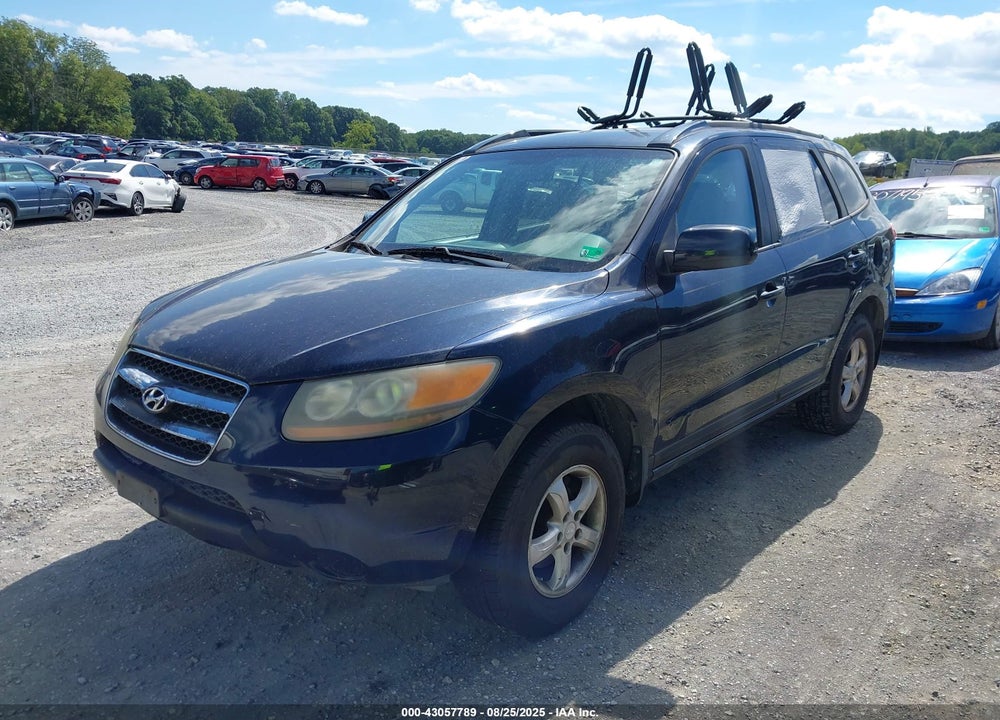 2007 HYUNDAI SANTA FE GLS VIN: 5NMSG13D57H121982