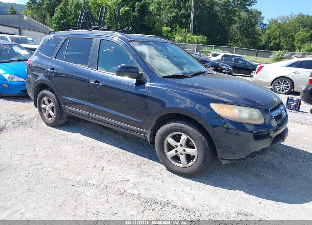 2007 HYUNDAI SANTA FE GLS VIN: 5NMSG13D57H121982