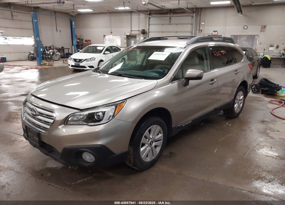 2017 SUBARU OUTBACK 2.5I PREMIUM VIN: 4S4BSAFC8H3425174