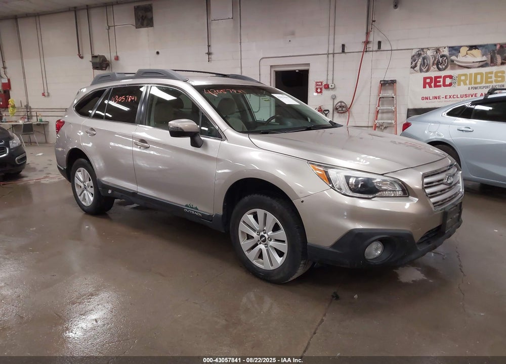 2017 SUBARU OUTBACK 2.5I PREMIUM VIN: 4S4BSAFC8H3425174
