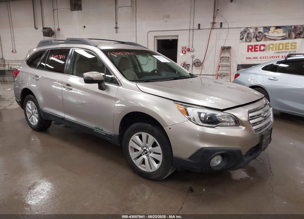 2017 SUBARU OUTBACK 2.5I PREMIUM VIN: 4S4BSAFC8H3425174