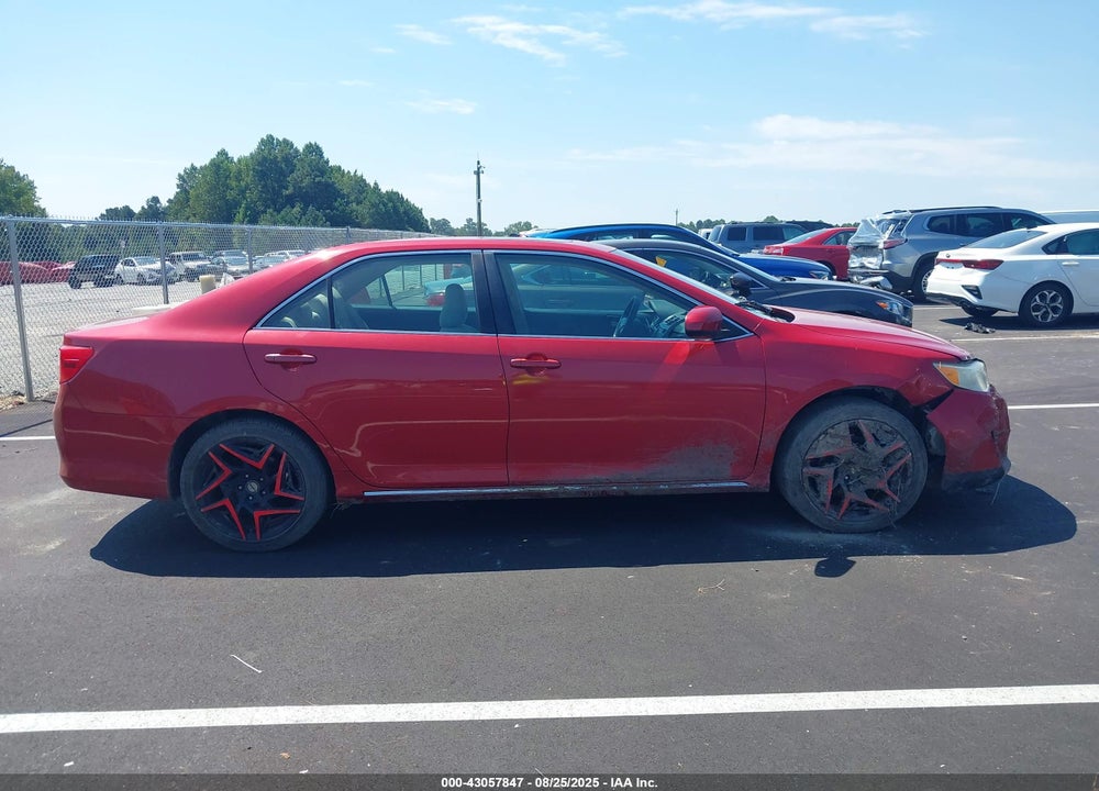 2012 TOYOTA CAMRY VIN: 4T4BF1FK0CR182951