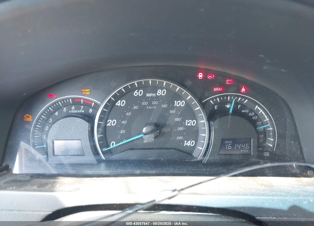 2012 TOYOTA CAMRY VIN: 4T4BF1FK0CR182951