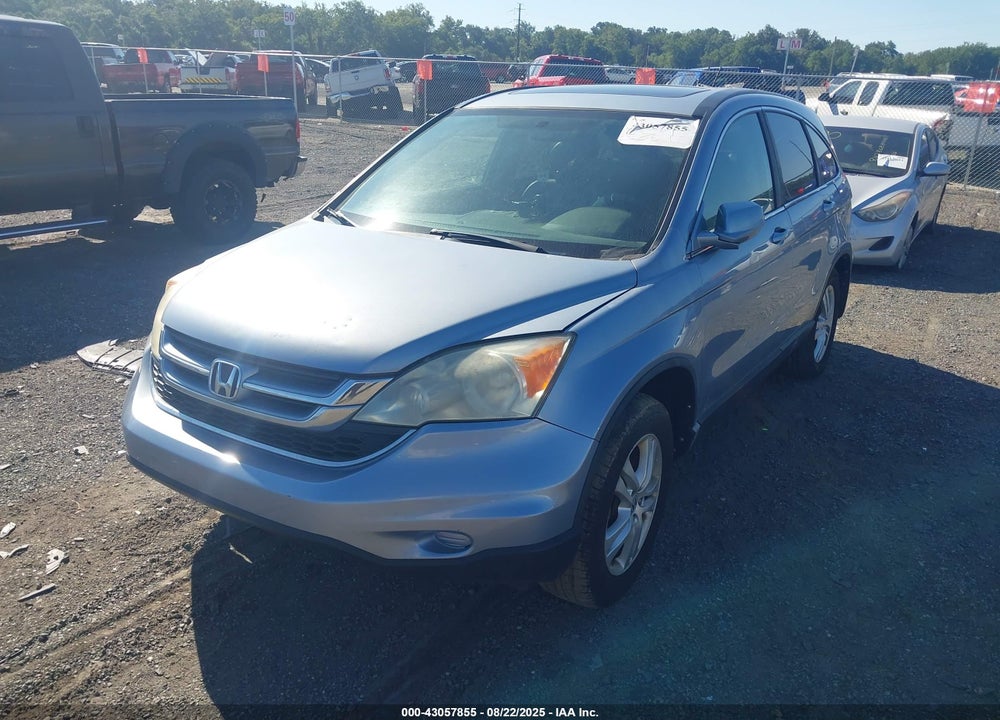 2011 HONDA CR-V EX-L VIN: 5J6RE4H75BL015929