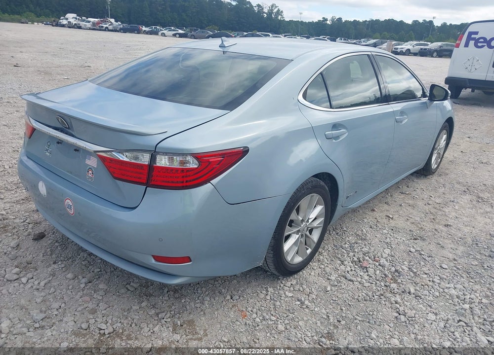 2013 LEXUS ES 300H VIN: JTHBW1GG6D2004594