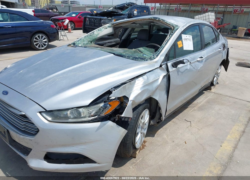 2015 FORD FUSION S VIN: 3FA6P0G70FR293356