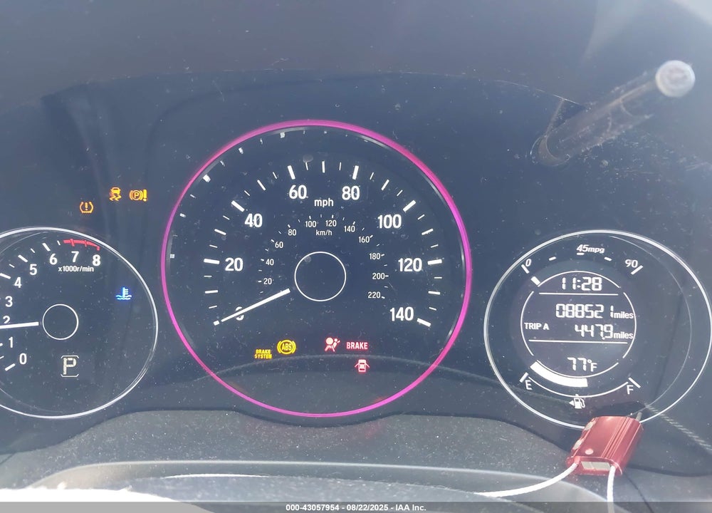 2017 HONDA HR-V VIN: 3CZRU6H55HM730925