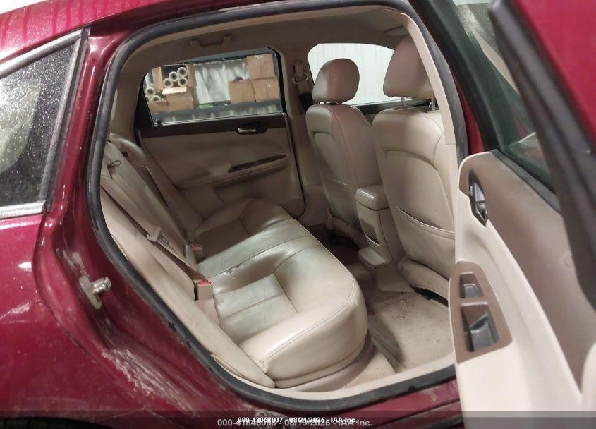 2007 CHEVROLET IMPALA VIN: 2G1WU58R279265543
