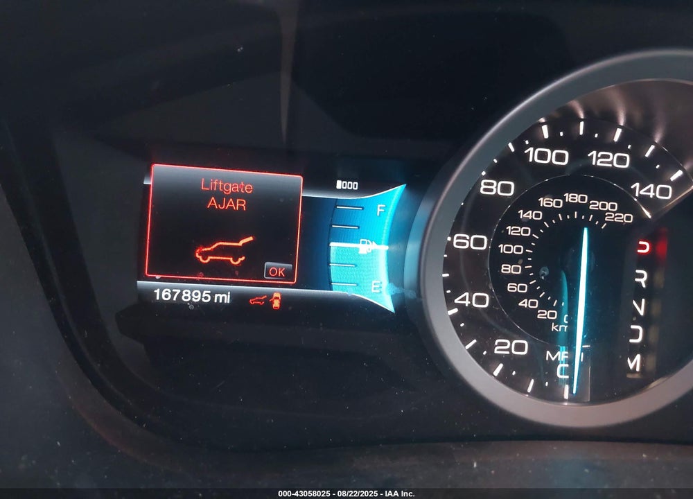 2011 FORD EXPLORER VIN: 1FMHK8D83BGA91220