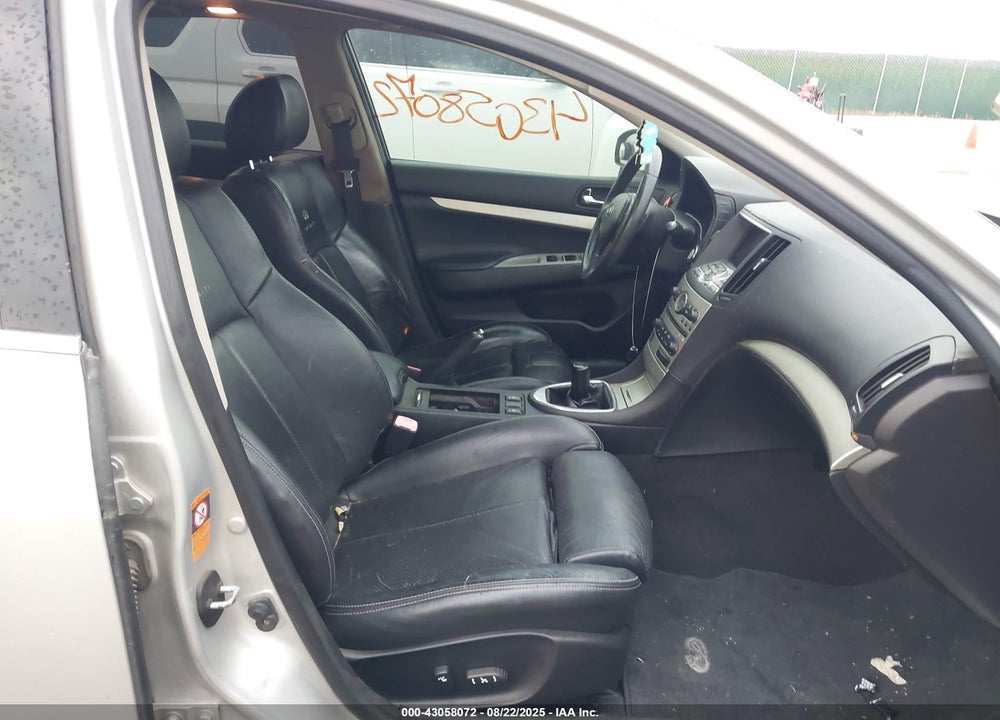 2007 INFINITI G35 SPORT W/6-SPEED MANUAL VIN: JNKBV61E37M710762
