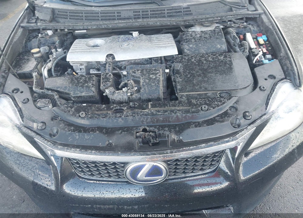 2012 LEXUS CT 200H PREMIUM VIN: JTHKD5BH6C2082885