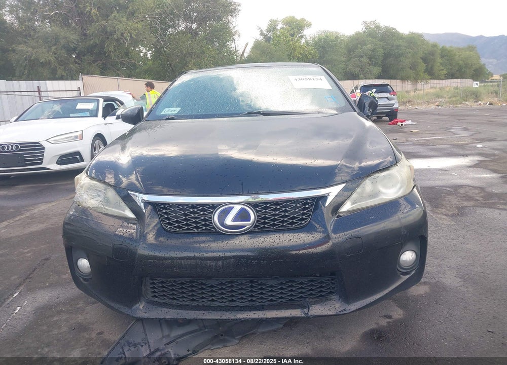 2012 LEXUS CT 200H PREMIUM VIN: JTHKD5BH6C2082885