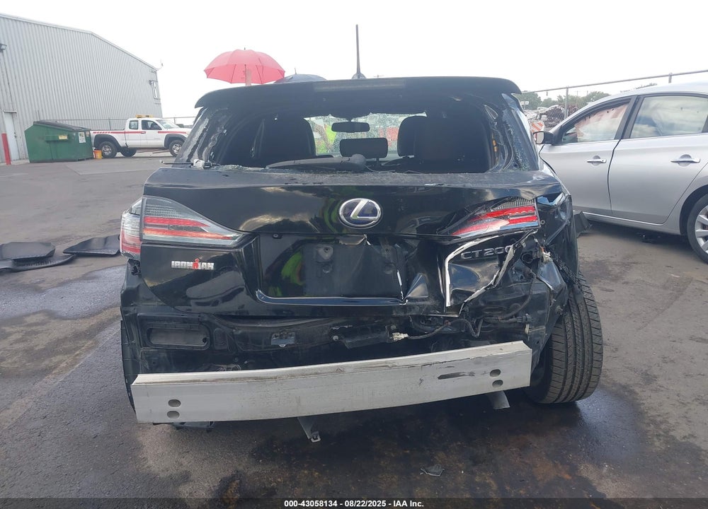 2012 LEXUS CT 200H PREMIUM VIN: JTHKD5BH6C2082885