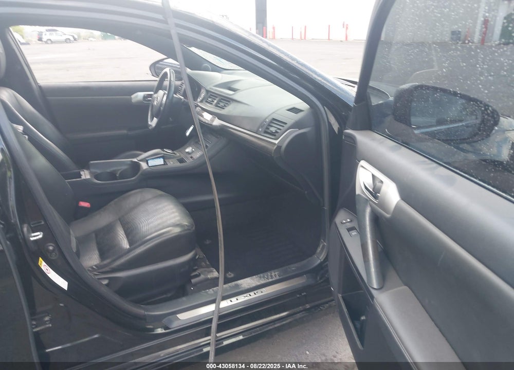 2012 LEXUS CT 200H PREMIUM VIN: JTHKD5BH6C2082885