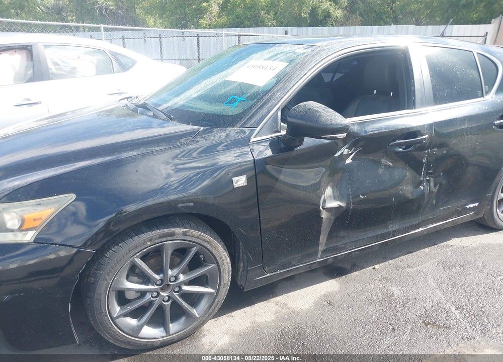 2012 LEXUS CT 200H PREMIUM VIN: JTHKD5BH6C2082885