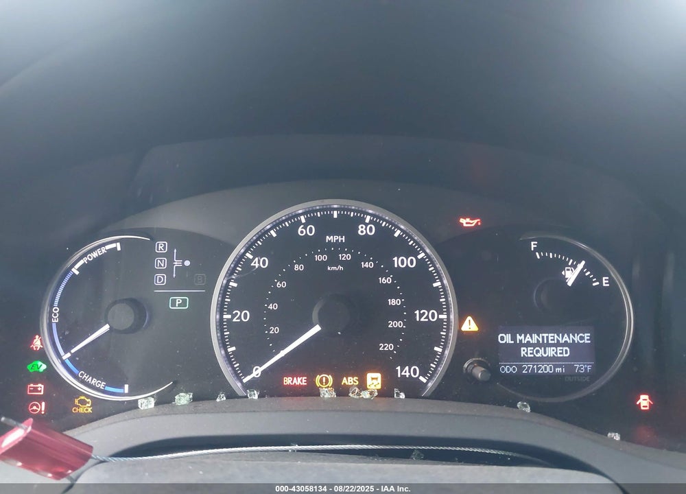 2012 LEXUS CT 200H PREMIUM VIN: JTHKD5BH6C2082885