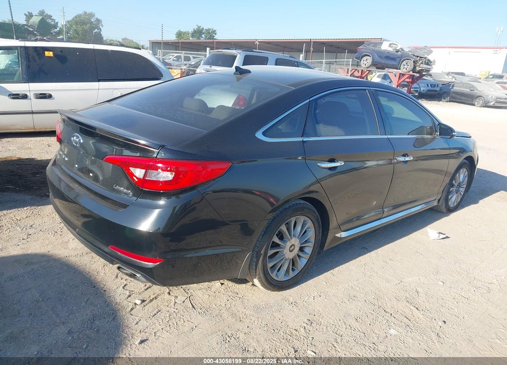 2015 HYUNDAI SONATA LIMITED VIN: 5NPE34AF9FH100875