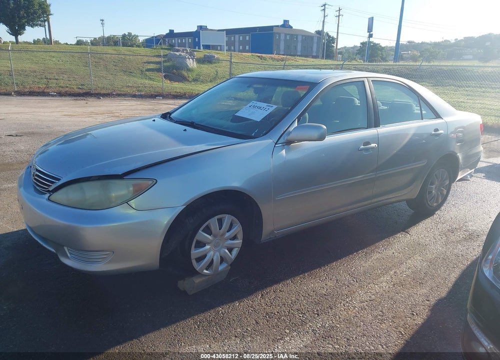 2005 TOYOTA CAMRY LE VIN: 4T1BE32K05U985583