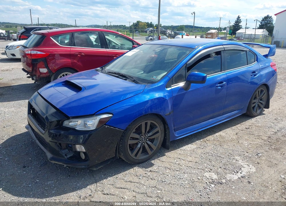 2017 SUBARU WRX VIN: JF1VA1E67H9812396
