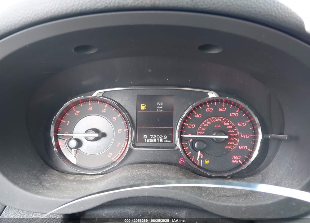 2017 SUBARU WRX VIN: JF1VA1E67H9812396