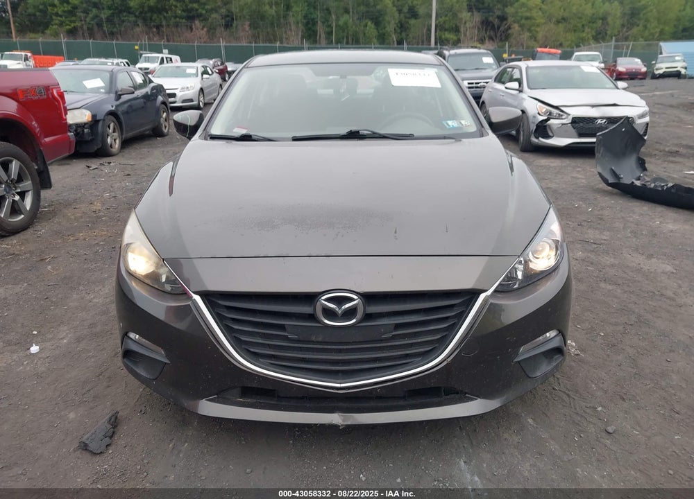 2014 MAZDA 3 VIN: JM1BM1U75E1145420