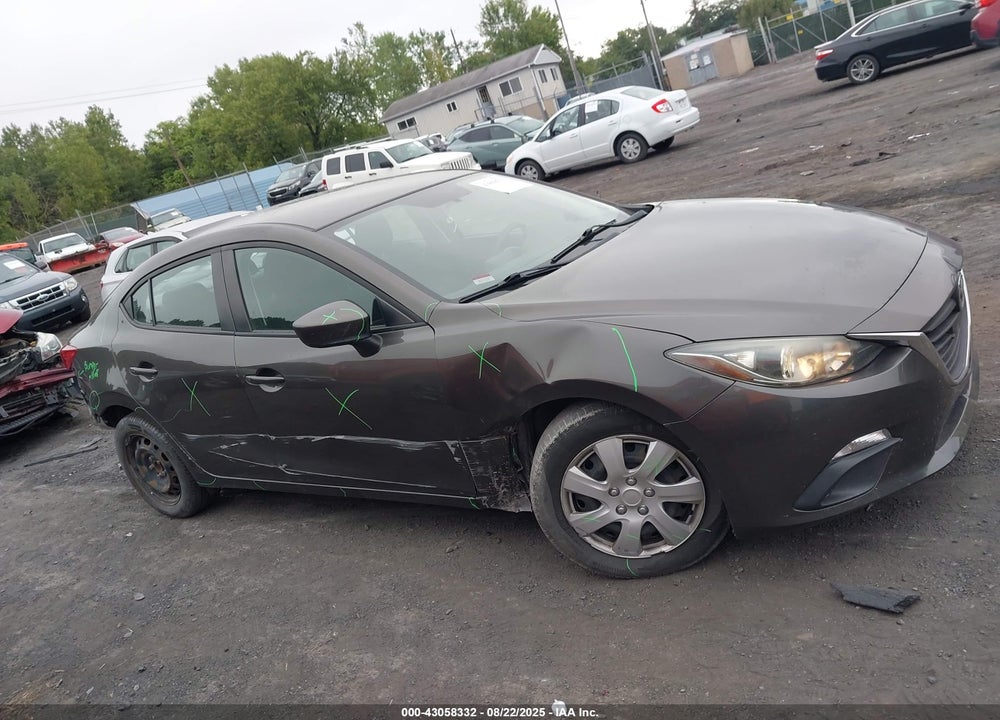 2014 MAZDA 3 VIN: JM1BM1U75E1145420